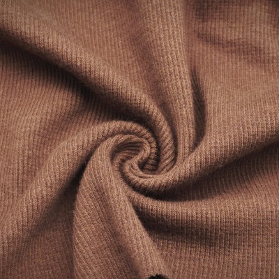 Malha canelada / Rib CASTANHO