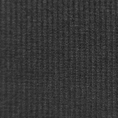 Malha Canelada /rib alg/org BLACK