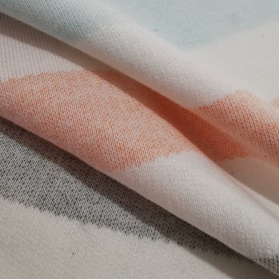 Felpa Italiana alg/poli Dupla Face STRIPES