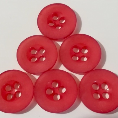 Botão CristalRed- 12 mm Pack 12