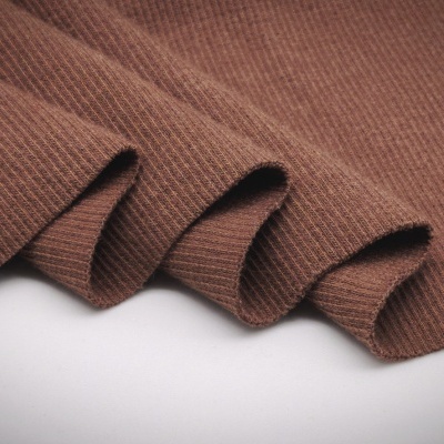 Malha canelada / Rib CASTANHO