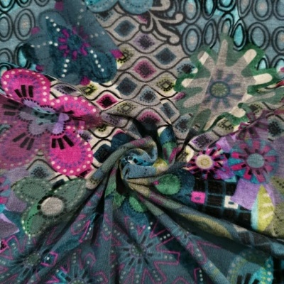 Malha Jersey Jacquard Veludo AMAZING