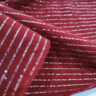 Malha Jersey Interlock c/ Lurex Prata BRISTOL