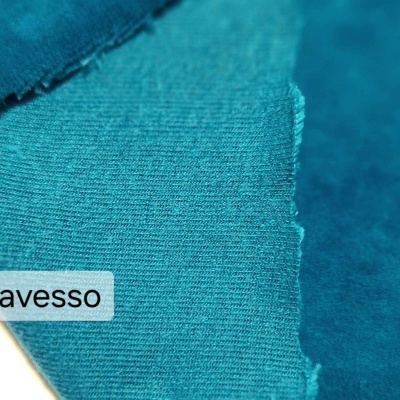 Malha Peluche (tipo veludo) PACIFIC BLUE