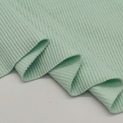Malha Canelada/rib VERDE ÁGUA