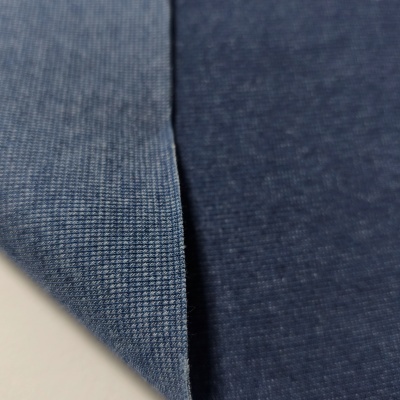 Malha canelada/rib DENIM