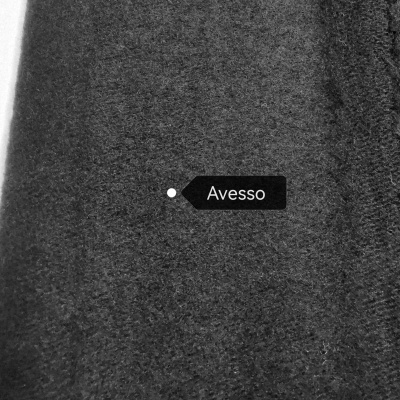 Malha Italiana c/ Carda c/ Elastano BLACK