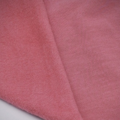 Felpa Italiana c/carda e elastano OLD PINK