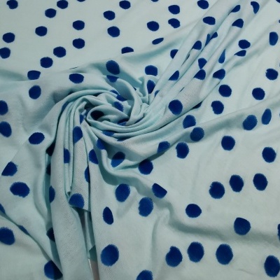 Malha Jersey Algodão BOLAS AZUL