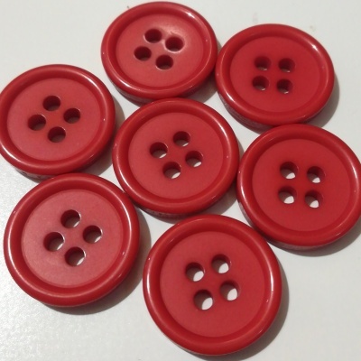 Botão Red Candy - 15 mm Pack 12