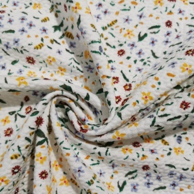 Malha jacquard interlock BZZ GARDEN