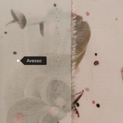 Tecido Popeline COGUMELOS