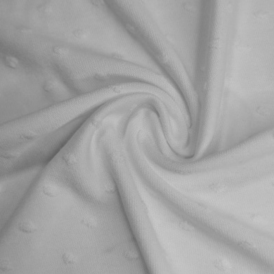 Jersey Jacquard Peluche c/ elastano RELEVOS WHITE