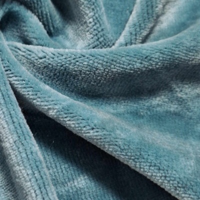 Malha Peluche (tipo veludo) AZUL TURQUESA