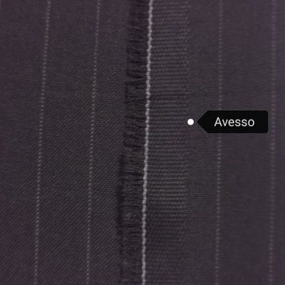 Tecido de Sarja PRETO / BRANCO