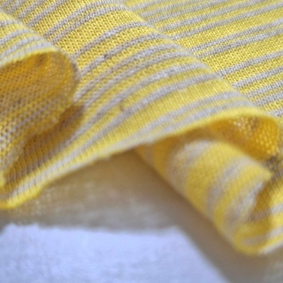 Malha Jersey Algodão/Linho SMILEY