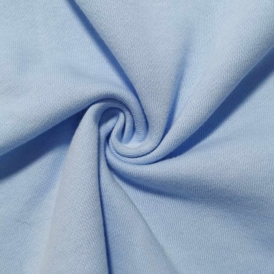 Felpa Americana alg orgânico/poli c/carda NEW BLUE