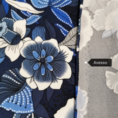 Malha Jersey Poliamida c/ Elastano  NAVY BLUE