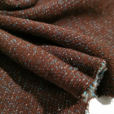 Malha Jacquard Interlock c/lurex RÚSTICA