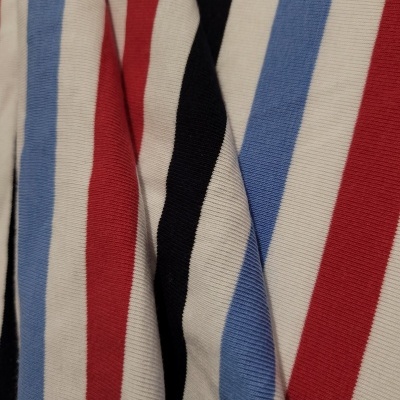 Malha Jersey c/ Elastano RISCAS PRETAS