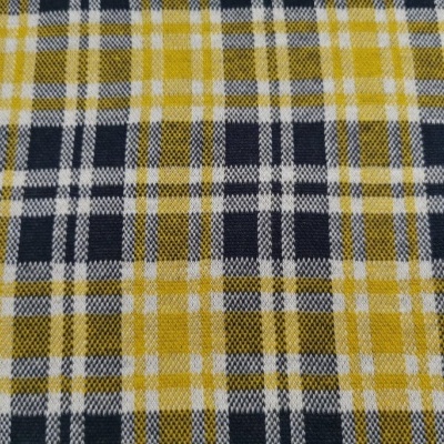 Malha Jacquard Xadrez AMARELO