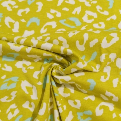 Malha Jersey Algodão / Elastano LEOPARD