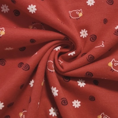 Felpa Italiana c/carda PORQUINHO VERMELHO