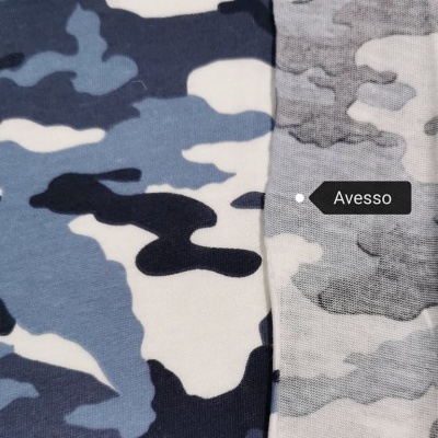 Malha Jersey Algodão AZUL TROPA