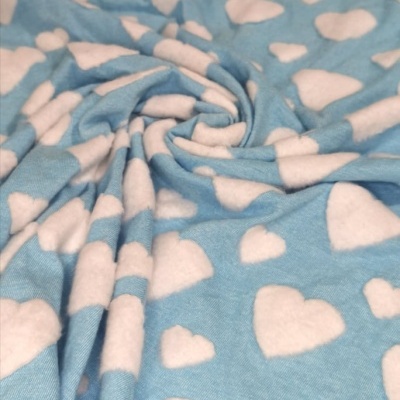 Malha Jacquard c/ Relevo PELUCHES CORAÇÕES