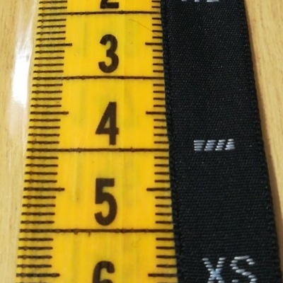 Etiqueta de Tamanhos "LETRAS"