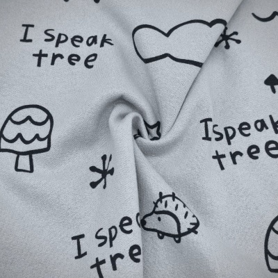 Felpa Americana alg/poli c/carda I SPEAK