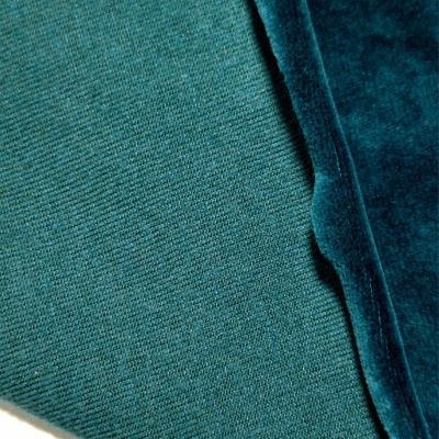 Malha Peluche (tipo veludo) VERDE TEAL