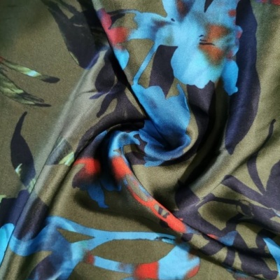 Tecido Cetim KAKI JUNGLE