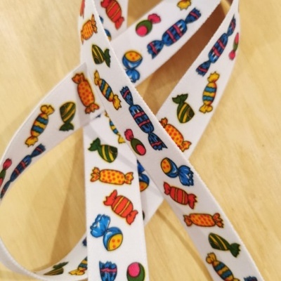 Elastico Suspensório Rebuçados 25 mm