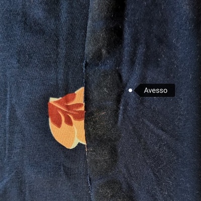 Malha jersey c/ elastano FLOWER