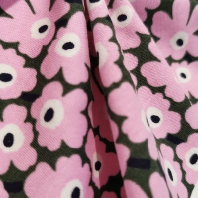 Malha Jersey Interlock PINK GARDEN