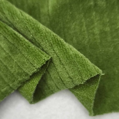 Malha Peluche (tipo veludo) Jacquard c/elastano GREEN LIME