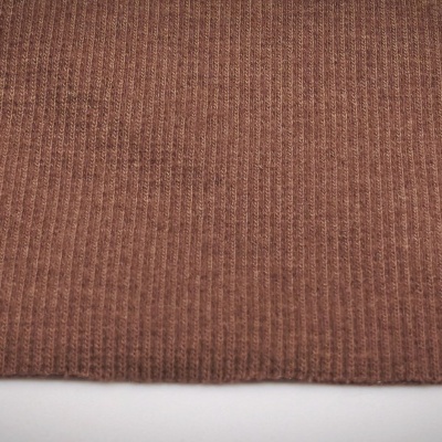 Malha canelada / Rib CASTANHO