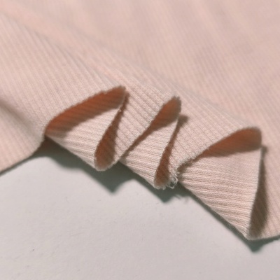 Malha canelada/rib SOFT PINK