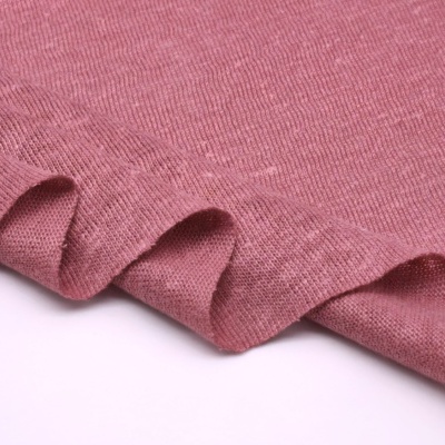 Malha 100% Linho ROSA VELHO