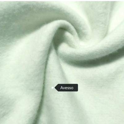 Felpa Americana c/carda alg.orgânico/poli MINT BLUEWASH