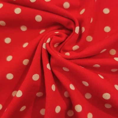 Malha Jersey c/ Elastano PINTAS VERMELHO