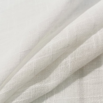 Tecido Mouseline Branco Cru