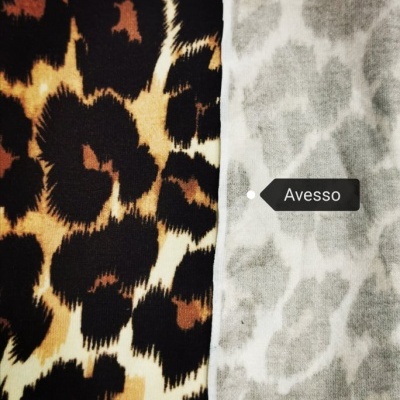 Malha Jersey c/ Elastano ONÇA