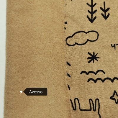 Felpaa Americana poli/alg c/carda MOSS