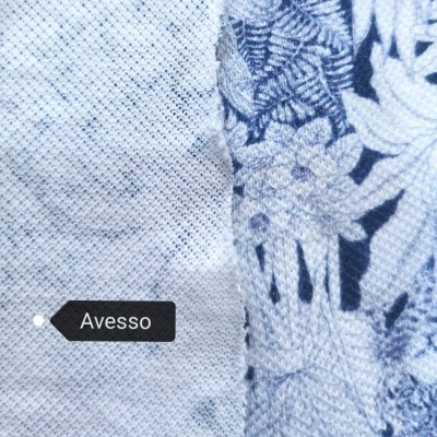 Malha Piquet AZUL SELVA