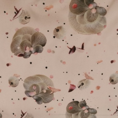 Tecido Popeline COGUMELOS