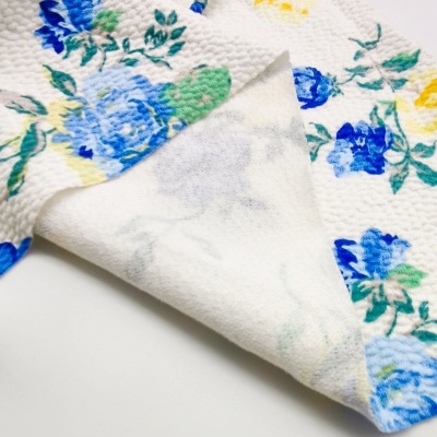 Malha Jacquard c/elastano AMOR