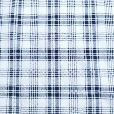 Tecido Popeline XADREZ MARINHO