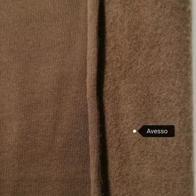 Felpa Italiana c/carda DARK CHOCOLATE